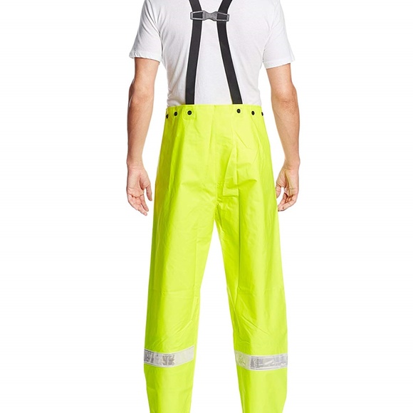 PVC on Polyester Protective Bib Overall - Picture 2 of 2